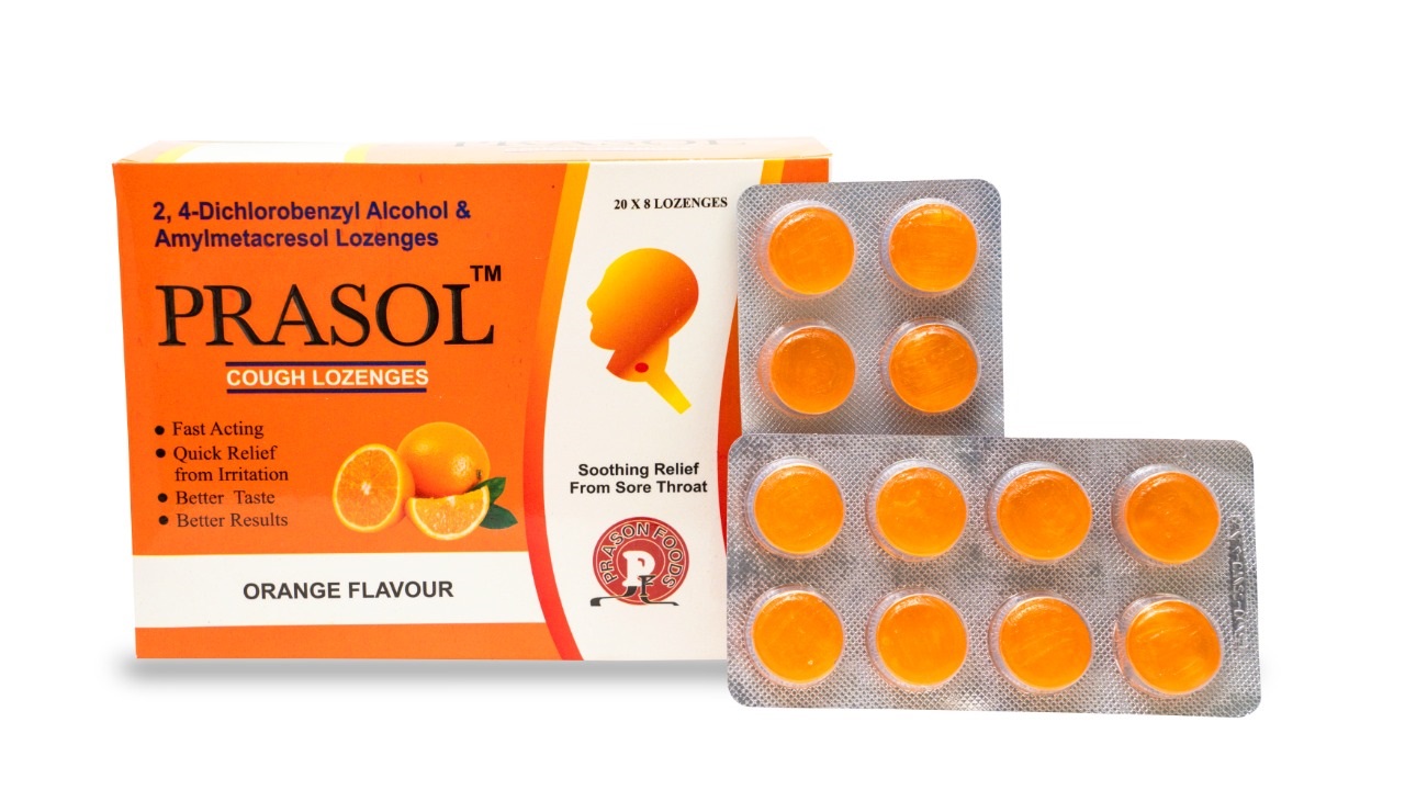 Cough Lozenges-Orange Flavours