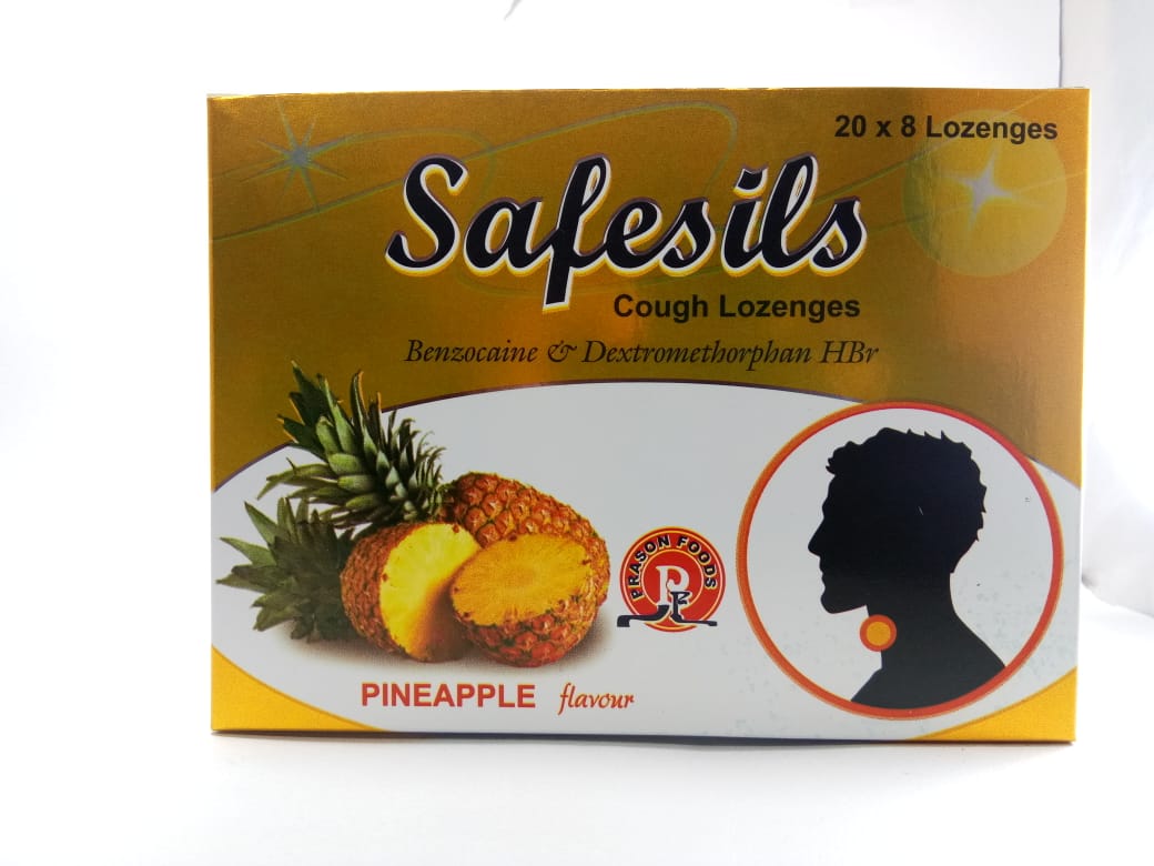 Cough Lozenges-Safesils Pinepple